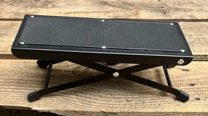 Gitarrenfußstütze schwarz höhenverstellbar - Bild 1 von 4