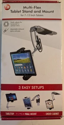  (Open Box) CTA 2-in-1 TABLET STAND Kitchen Mount  7-13 inch - Image 1 of 3