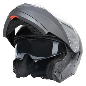 ZORAX ZOR-839 Flip Up Modular Motorcycle Helmet Motorbike DVS With sun visor - Picture 1 of 19
