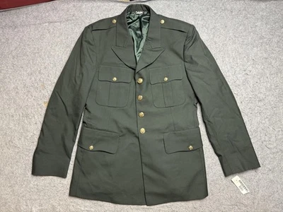 DSCP Coat Mans Army Green Jacket Mens 41R SP0100-03-C-0310 Polyester Wool - Image 1 of 4