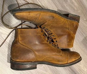 Thursday Vanguard Boots Burnt Copper Men's Size 10.5 Made In USA - Picture 1 of 4