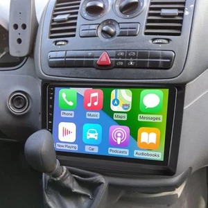 4+64G Android14 Autoradio Für Mercedes-Benz Vito Viano W639 2003-2014 GPS NAV BT - Zdjęcie 1 z 15
