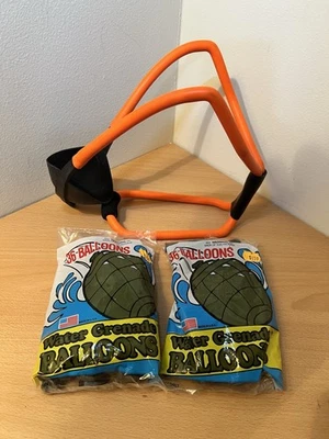 Vintage Stranger Things Grenade Water Balloons + VTG Orange Sling King. - Image 1 of 4