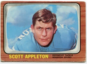 1966 Topps #46 Scott Appleton Houston Oilers - Picture 1 of 2
