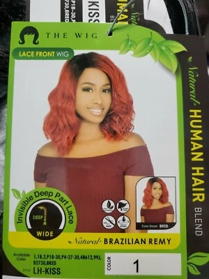  Peluca frontal de encaje 100% Remy cabello humano brasileño invisible parte profunda color encaje 1 Foto 1 de 4
