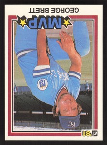 George Brett 1981 Donruss MVP #491 Kansas City Royals {0612