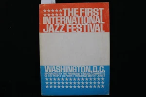 1962 THE FIRST INTERNATIONAL JAZZ FESTIVAL PROGRAM - K 2260 - Picture 1 of 11
