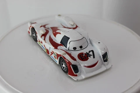 Disney Store Cars 2 Die Cast Collector Case Shu Todoroki 1:43 Scale Cover
