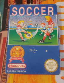 Soccer (Nintendo 1988) Nintendo NES (Modul, Manual, Box) working cond 8-bit CIB