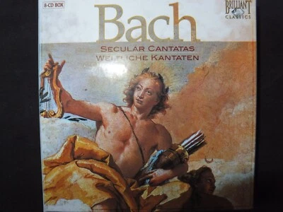 COFFRET 8 CD BACH SECULAR CANTATAS / SCHREIER / - Photo 1/3