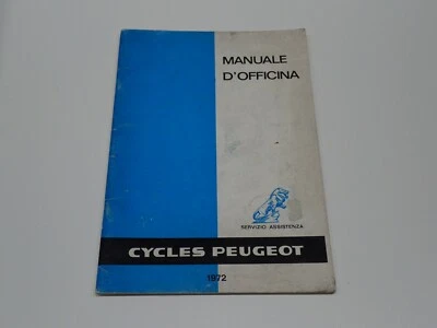 PEUGEOT CYCLES CICLOMOTORI MANUALE DI OFFICINA SERVIZIO ASSISTENZA 1972 - Immagine 1 di 3