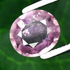 0.91Ct 6.5X5.5Mm Oval Pinkish Purple Sapphire Gemstone Madagascar, Heated
