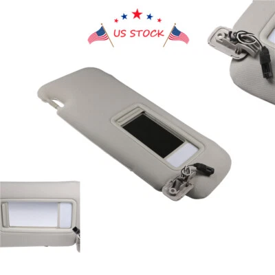 Left Driver Side Front Sun Visor Gray TDY1-69-320 Fits 2010-2015 Mazda CX-9 USA Foto 1 de 4