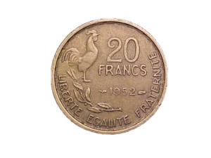 1952 France 20 Francs KM# 917.1 - Very Nice Circ Collector Coin! - c2566xux - Picture 1 of 2