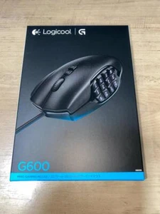 Logicool Logitech G600t MMO Gaming Mouse 20 Buttons 250-8200DPI wired FF XIV - Picture 1 of 9