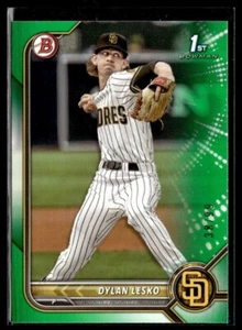 Bowman Draft 2022 1st Green Dylan Lesko/99 #BD-27 - Imagen 1 de 2