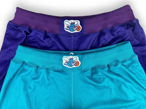 LOT OF 2 MITCHELL & NESS Authentic Charlotte Hornets 92-93 Shorts -Size 52 (2XL) Cover
