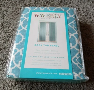 Panel de pestaña Waverly Home Classics negro nuevo #0856829 Foto 1 de 2