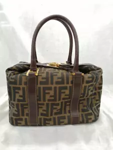 Fendi 26415 Zucca Pattern Handbag - Picture 1 of 16