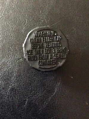 Depósito de botella de líquido de frenos Nissan Versa 2009-2019 de fábrica tapa tapa superior Foto 1 de 4