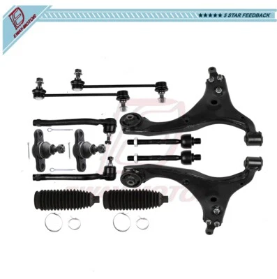 Para 2007-2012 Hyundai Elantra 12 peças braço de controle tirante extremidade bola junta barra oscilante - Imagem 1 de 4