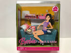 Canapé et table Barbie My House + accessoires TÉLÉPHONES PORTABLES ! PIzza popcorn NRFB neuf