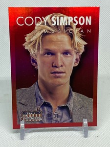 2015 Panini Americana Red Cody Simpson #67 