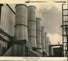 1952 Press Photo Nordberg Exhaust Stacks At Shell Oil Company Norco Refinery