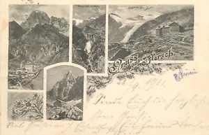 Tirol del Sur (Italia) saludo de Pflerch 1901 - Imagen 1 de 2
