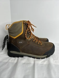 Bogs Bedrock Mid CT Work Boots Men Size 13 Brown Comp Toe Lace Up New No Box - Picture 1 of 15