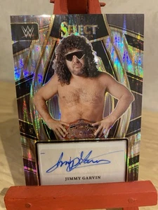 2024 Panini Select WWE Signature Selections Flash Prizm Jimmy Garvin Auto - Picture 1 of 4