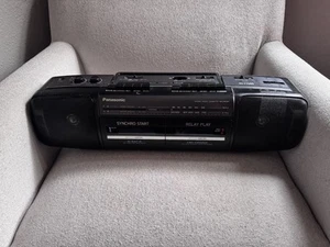 Panasonic RX-FT500 Twin Cassette Player And Radio Boombox Tested *READ* - Picture 1 of 9