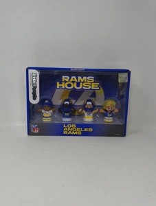 Little People NFL Collector Figure Set - LOS ANGELES RAMS - RAMS HOUSE -Series 1 - Picture 1 of 2