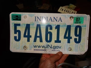 Indiana 2004 License Plate Farm Scene Montgomery County - Picture 1 of 1
