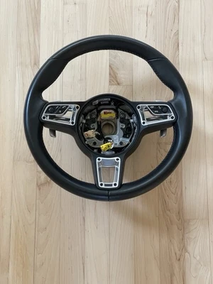 Porsche OEM Leather Steering Wheel GT SPORT PDK 991 991.2 911 Carrera Cayman 997 - Image 1 of 4