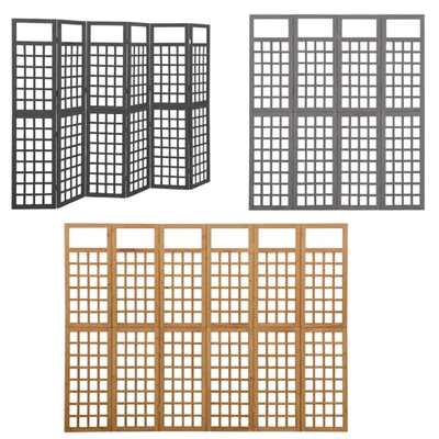 Spalier Paravent Massivholz Tanne Raumteiler Sichtschutz Trennwand Garten neu - Bild 1 von 4