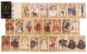 Fate/Grand Order FGO Doujin Tarot Cards "  Major arcana " 24 Tarot Cards - Picture 1 of 6