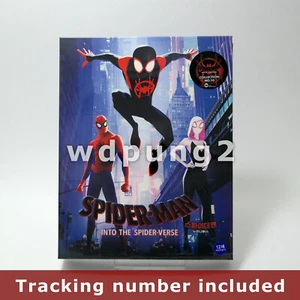 Spider-Man: Into The Spider-Verse BLU-RAY Steelbook Full Slip 2D & 3D - C / WeET - Picture 1 of 6