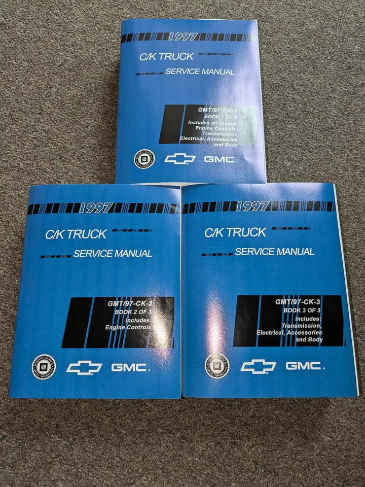 Camión GMC Sierra C3500 K3500 1997 manual de reparación SL SLT SLE 6,5 L diésel Foto 1 de 1