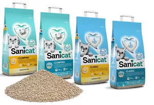 Katzenstreu Klumping SANICAT Classic Unduft- oder Marseille-Seife duftend 10L - Bild 1 von 7