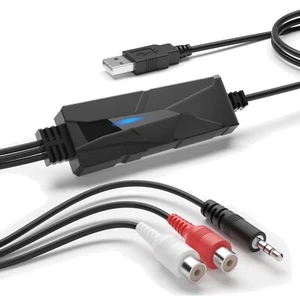 Audioaufnahmegerät,Kassette, Vinyl, MD, RCA, 3,5mm, USB, digitalisieren, Musi... - Bild 1 von 9