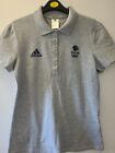 Adidas Olympics Team GB Polo Shirt Uk Size 10 Ladies New Without Tags