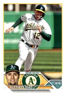 2023 Topps Update Series #US118 Aledmys Diaz NM Near Mint Athletics ID:64517
