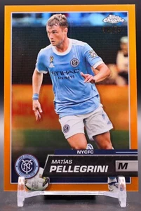 Matias Pellegrini 2023 Topps Chrome MLS Orange Refractor /25 - Picture 1 of 2