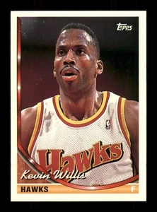 81 Kevin Willis 42 Atlanta Hawks 1993 Topps Basketball Sports Trading Card - Picture 1 of 2