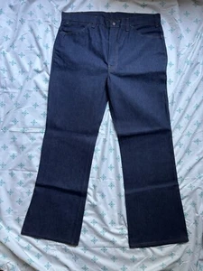Vintage Levis 646 Bell Bottoms Denim Jeans 40x32 Made in USA Orange Tab 70er 80er - Bild 1 von 11