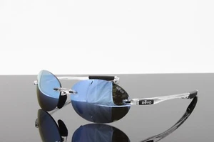 Revo Sunglasses Descend O RE1168 09BL Crystal Blue Water Polarized Lens 61mm NEW - Picture 1 of 9