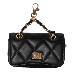 Mini Charm Purse Keychain Black - Picture 1 of 4