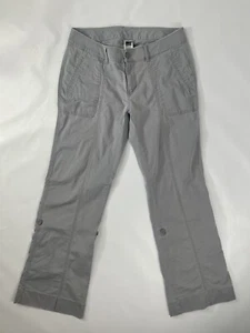 The North Face Outdoors Hiking Pants Roll Up Adult Gray Outdoor Women's Size 10 - Picture 1 of 12
