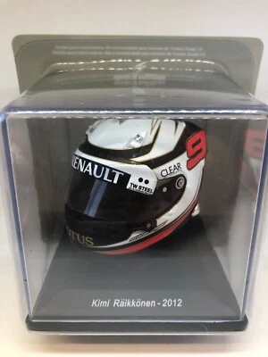 KIMI RAIKONNEN 2012 LOTUS FORMULA 1 MINI HELMET (SCALE 1:5) BRAND NEW - Image 1 of 2
